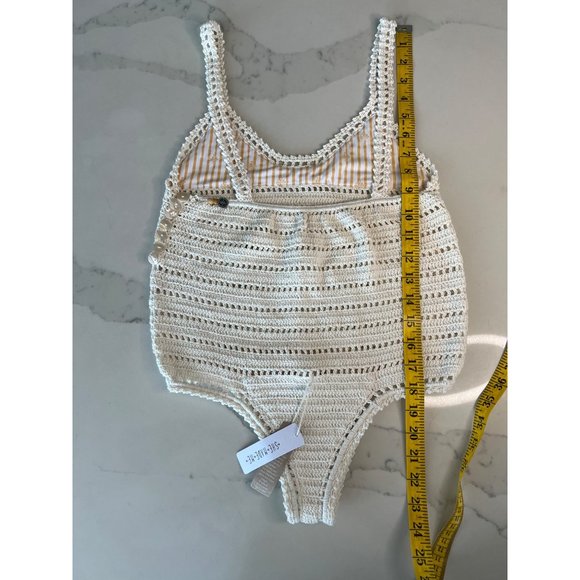 She Made Me crocheted one piece swimsuit SM NWT - Picture 8 of 13